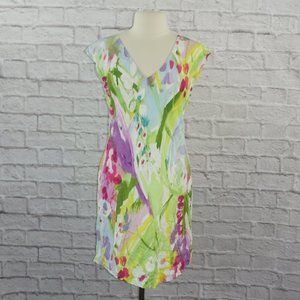 Jams World Las Salinas Watercolor Floral Dress